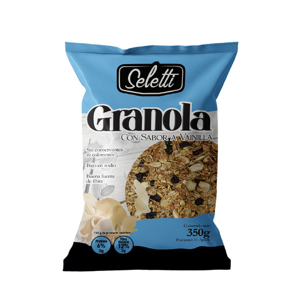 GRANOLA SELETTI VAINILLA 350G